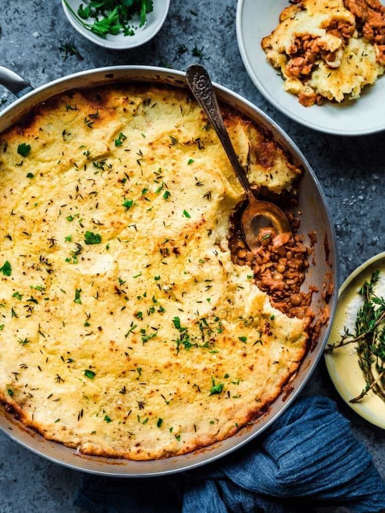 Vegan Lentil Shepherd’s Pie
