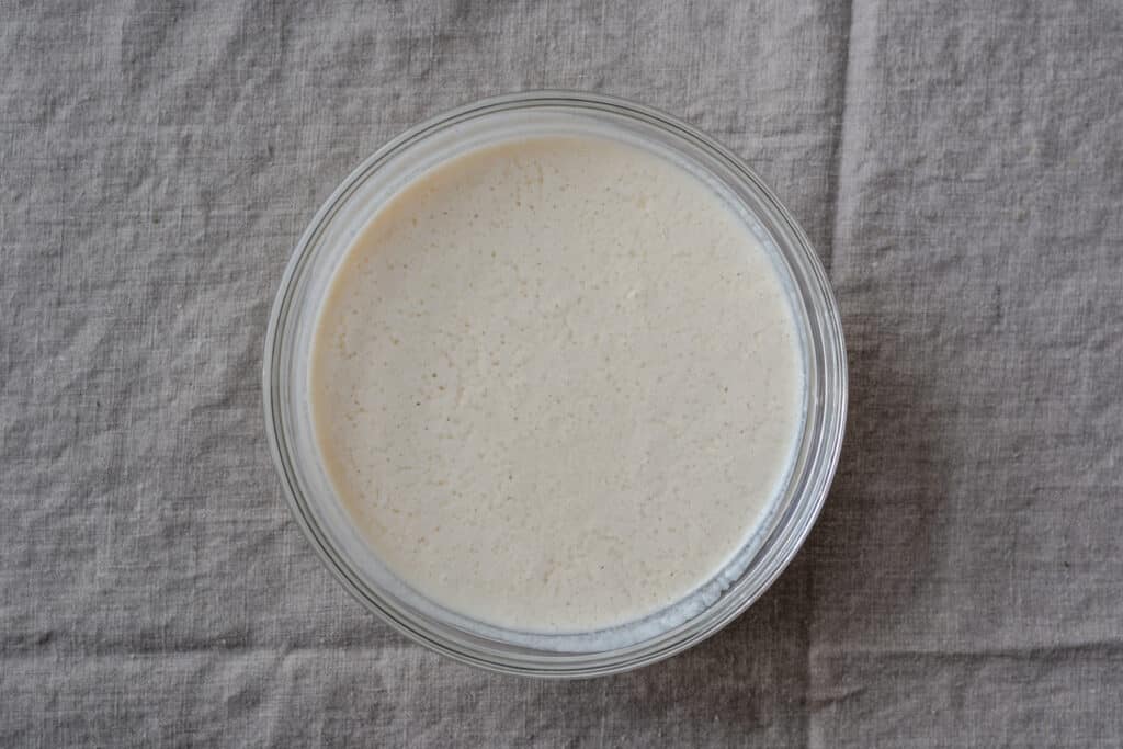 vegan buttermilk in a bowl
