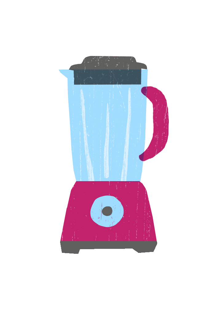 digital drawing of a blender.